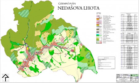 Pozvánka na veřejné projednání návrhu Územního plánu Nedašova Lhota